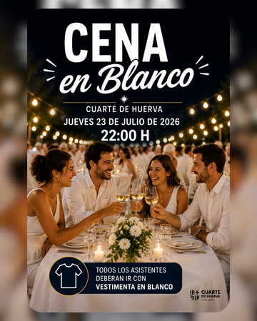 Cena En Blanco 2026