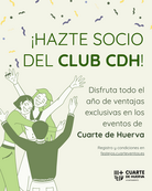 ¡hazte Socio Del Club Cdh