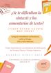 Cartel Clases Particulares Selectividad Elegante Ilustrado Beige Cálidos