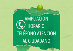 AmpliaciÓn Horario Telefono Atencion Al Ciudadano